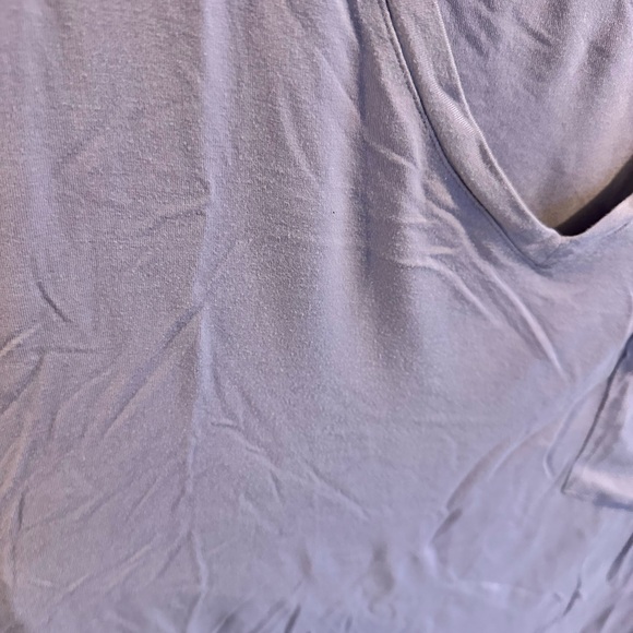 Kyte Purple V-Neck Top - Picture 2 of 2